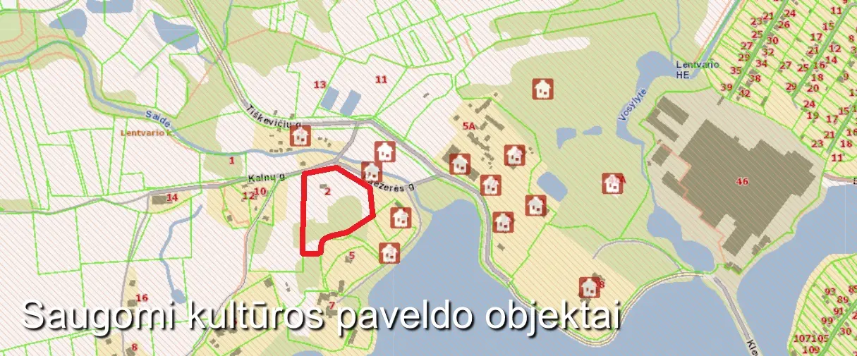 land at Kalnų g., Lentvario km., photo 14