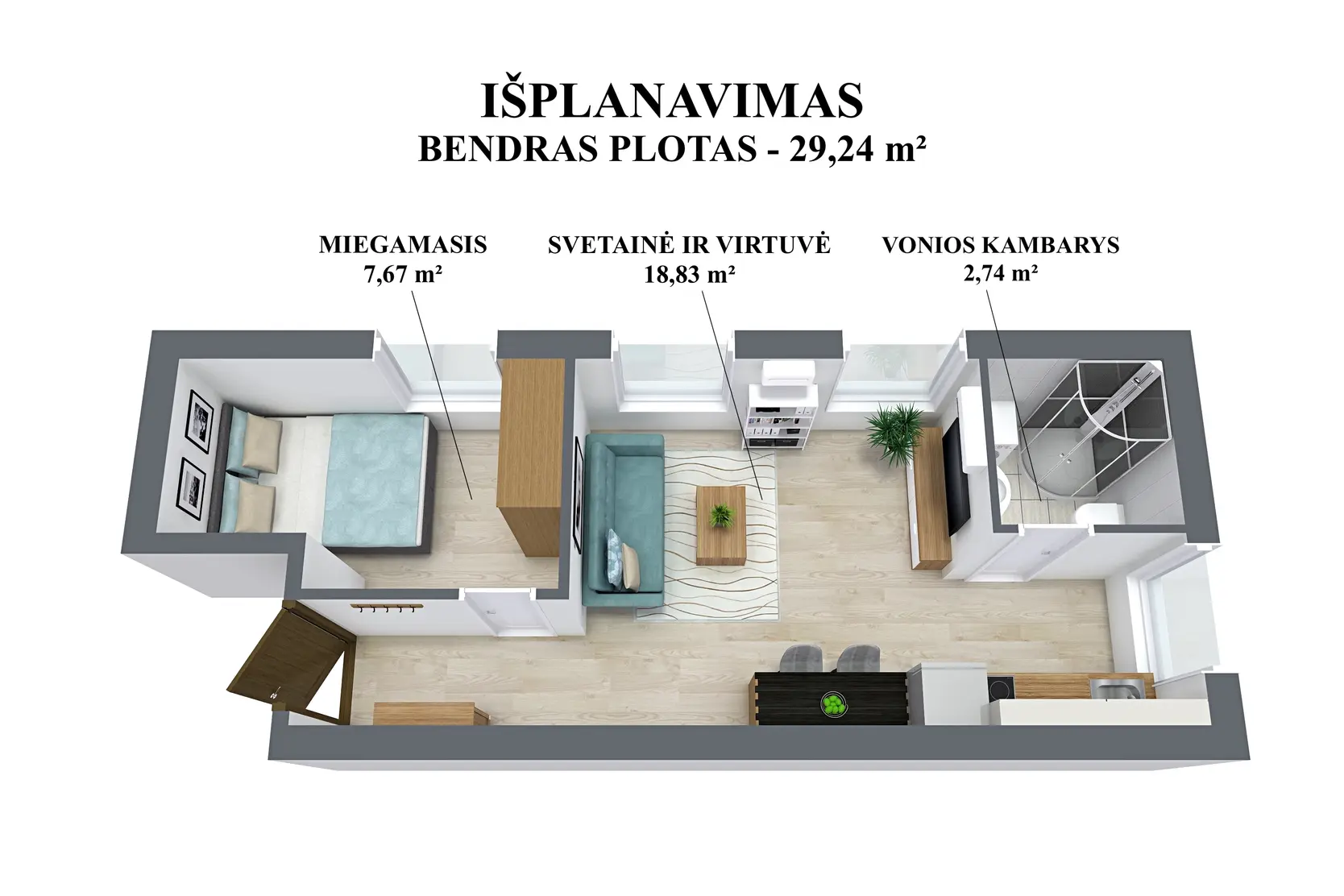 apartment at Dūmų g. 3, Vilnius, photo 2